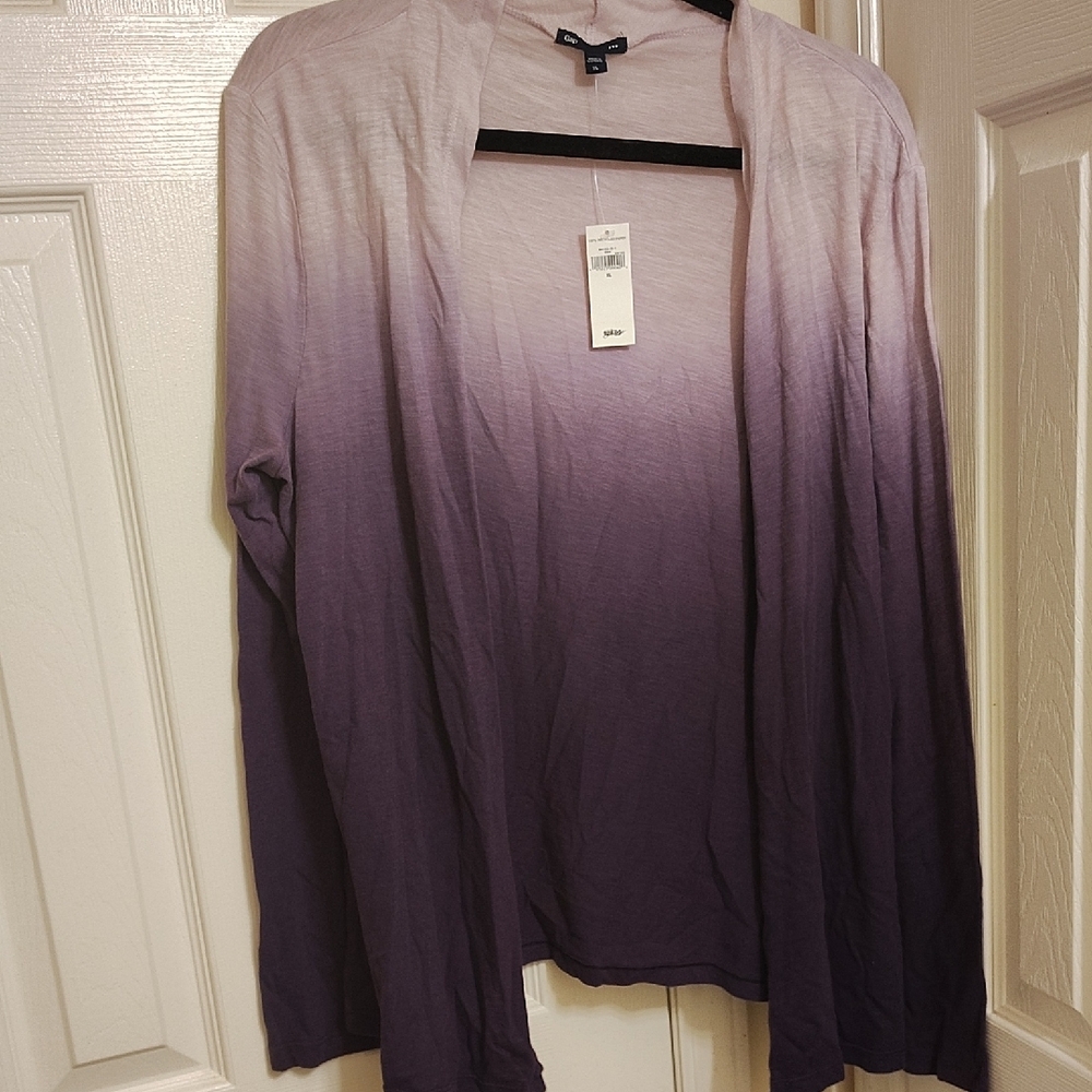 GAP Cream Tee Cardigan - Picture 3 of 3